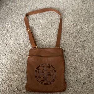 Tory Burch Camel Crossbody Purse